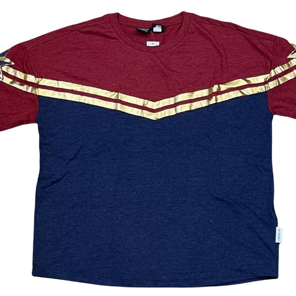Disney's Marvel Captain Marvel Top by Her Universe + Bobby Pins